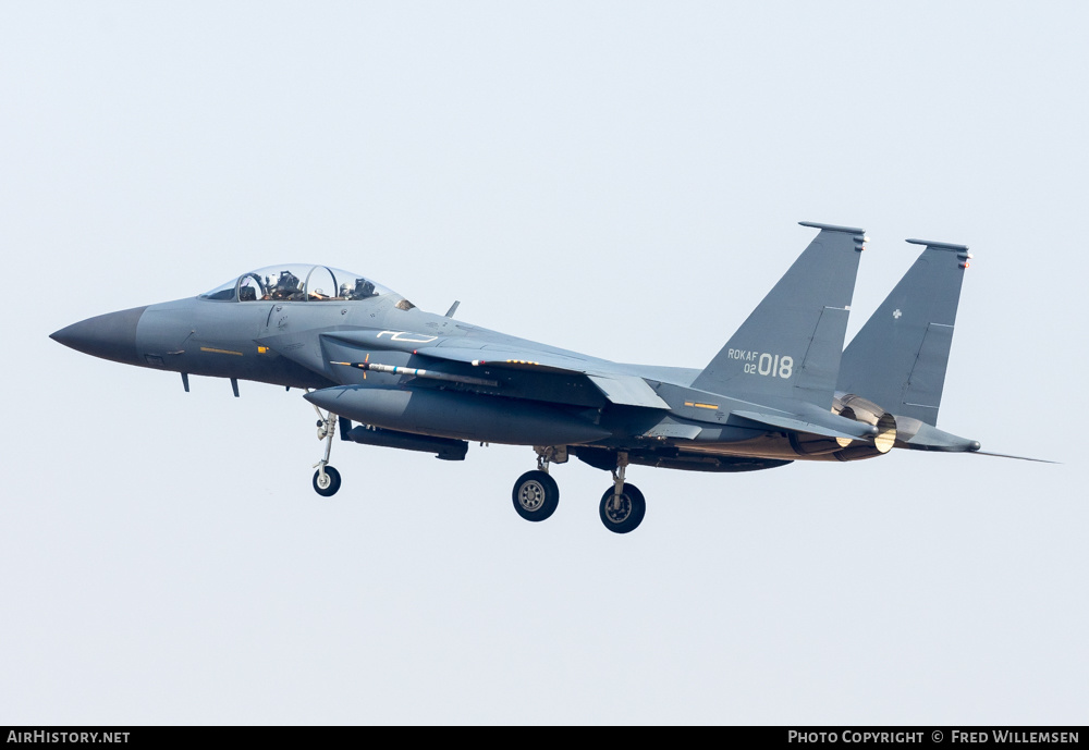 Aircraft Photo of 02-018 | Boeing F-15K Slam Eagle | South Korea - Air Force | AirHistory.net #619314
