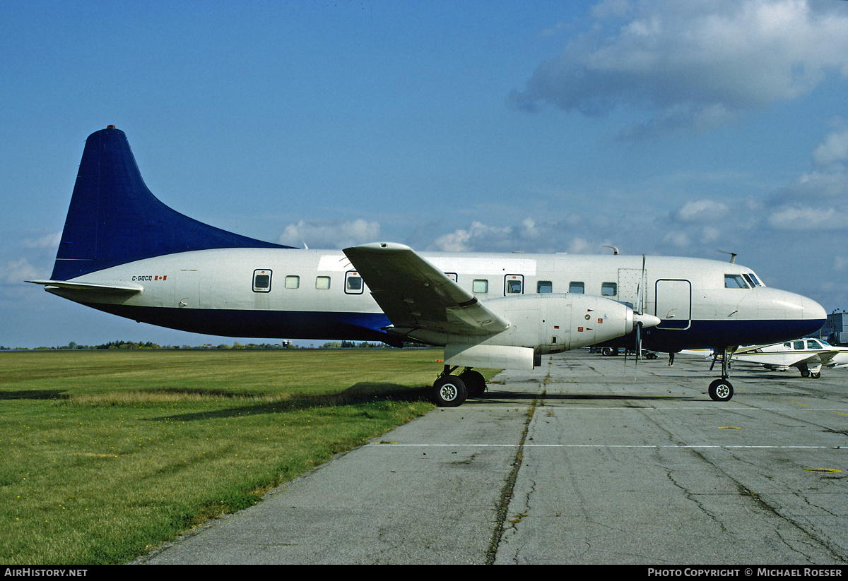 Aircraft Photo of C-GQCQ | Convair 640 | AirHistory.net #619333