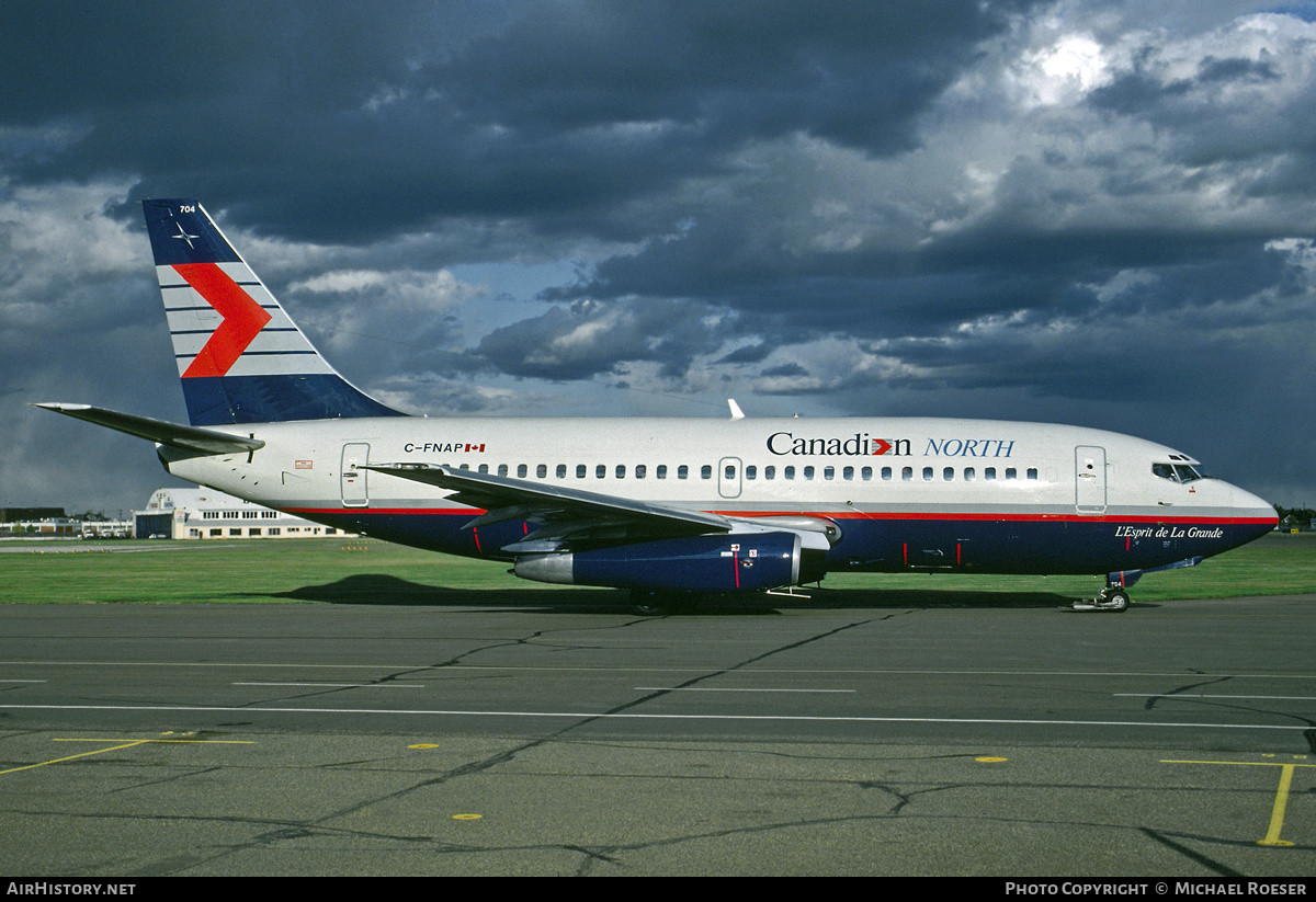 Aircraft Photo of C-FNAP | Boeing 737-242C | Canadian North | AirHistory.net #619335