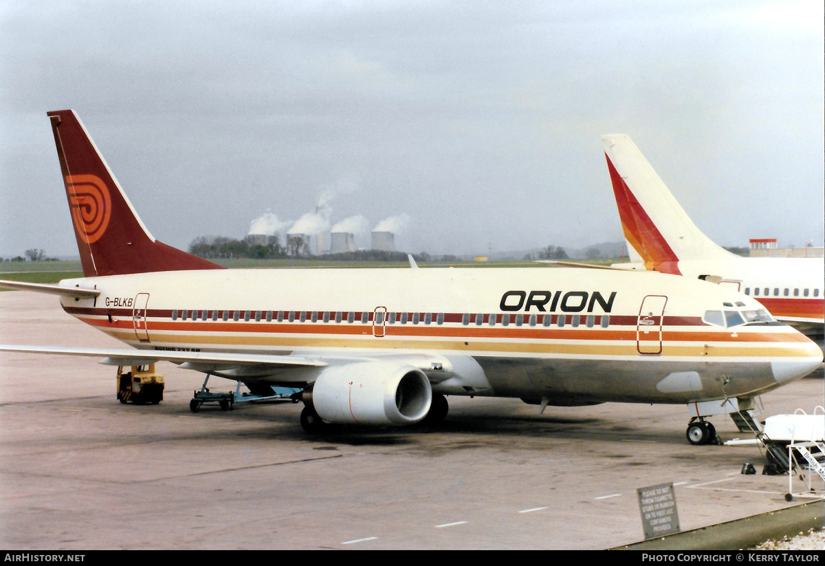 Aircraft Photo of G-BLKB | Boeing 737-3T5 | Orion Airways | AirHistory.net #619353