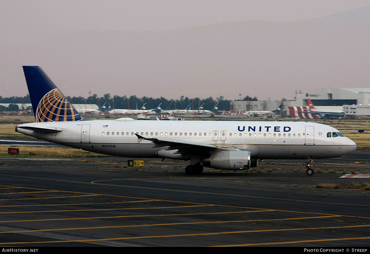 Aircraft Photo of N432UA | Airbus A320-232 | United Airlines | AirHistory.net #619372