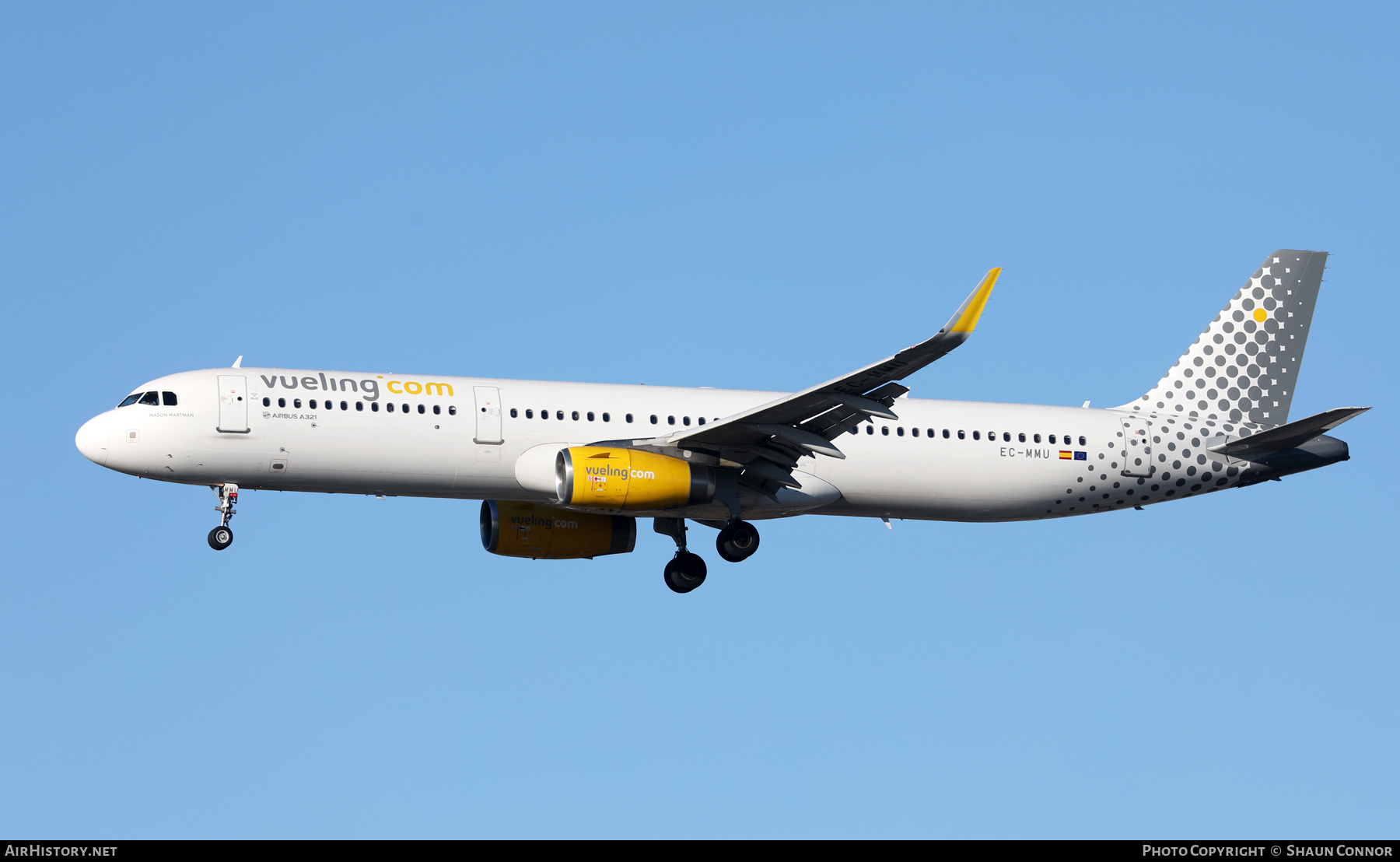 Aircraft Photo of EC-MMU | Airbus A321-231 | Vueling Airlines | AirHistory.net #619380