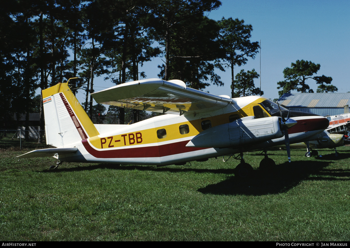 Aircraft Photo of PZ-TBB | Dornier Do-28D-1 Skyservant | AirHistory.net #619382