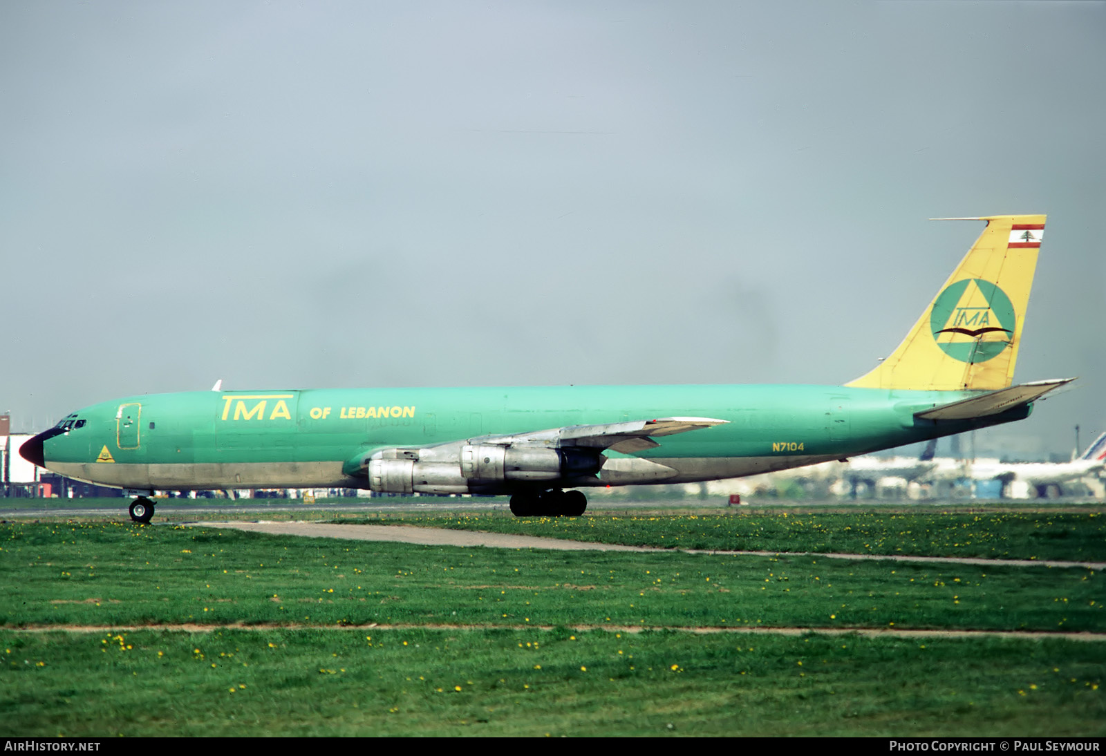 Aircraft Photo of N7104 | Boeing 707-327C | TMA of Lebanon - Trans Mediterranean Airways | AirHistory.net #619383