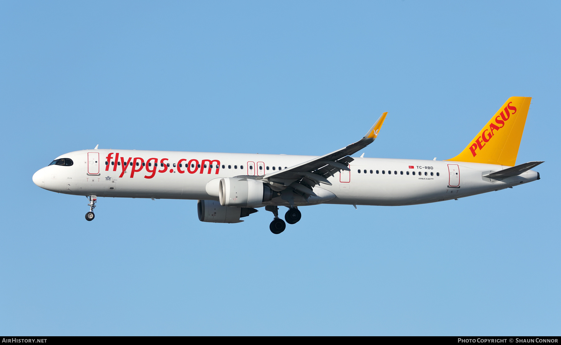 Aircraft Photo of TC-RBD | Airbus A321-251NX | Pegasus Airlines | AirHistory.net #619392