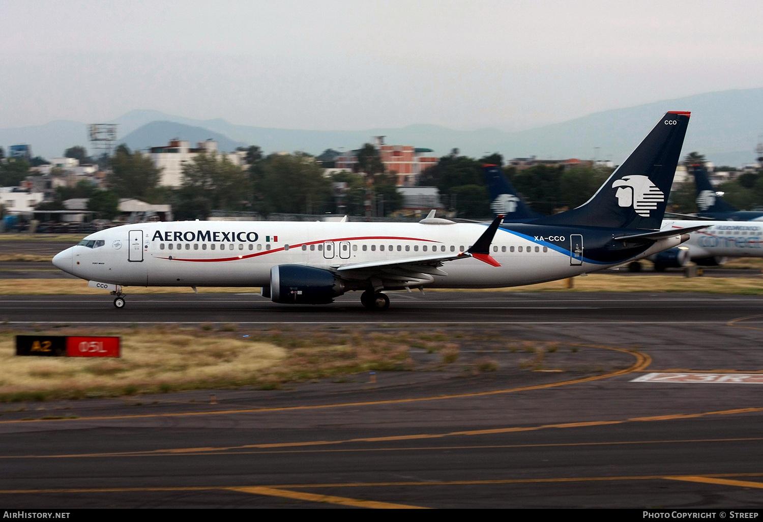 Aircraft Photo of XA-CCO | Boeing 737-8 Max 8 | AeroMéxico | AirHistory.net #619395
