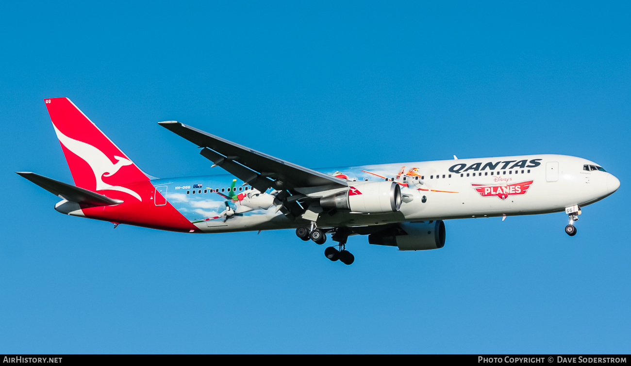 Aircraft Photo of VH-OGG | Boeing 767-338/ER | Qantas | AirHistory.net #619396