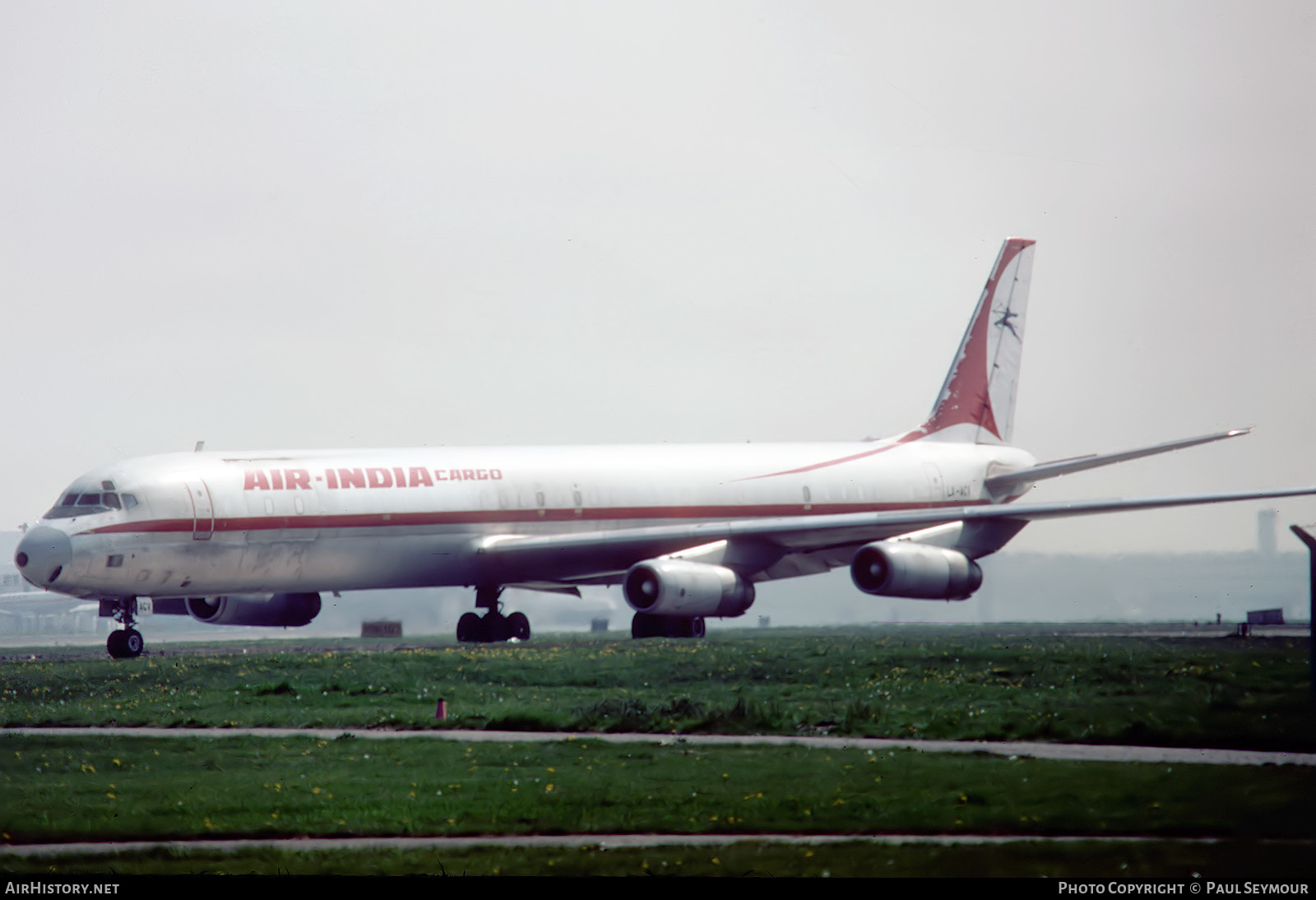 Aircraft Photo of LX-ACV | McDonnell Douglas DC-8-63CF | Air India Cargo | AirHistory.net #619442