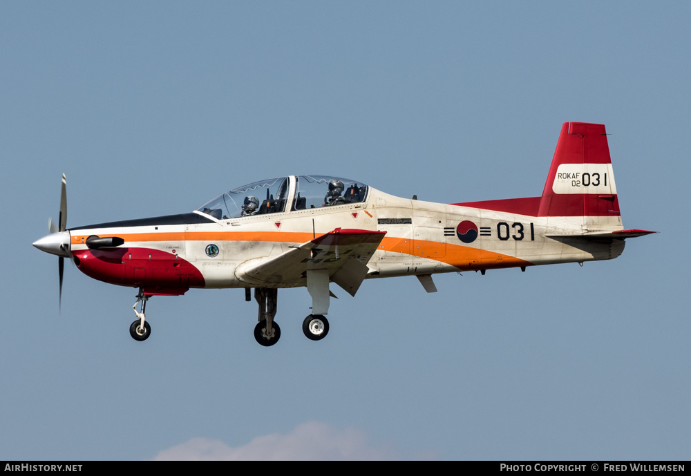 Aircraft Photo of 02-031 | Korea Aerospace KT-1 Woong-Bee | South Korea - Air Force | AirHistory.net #619450