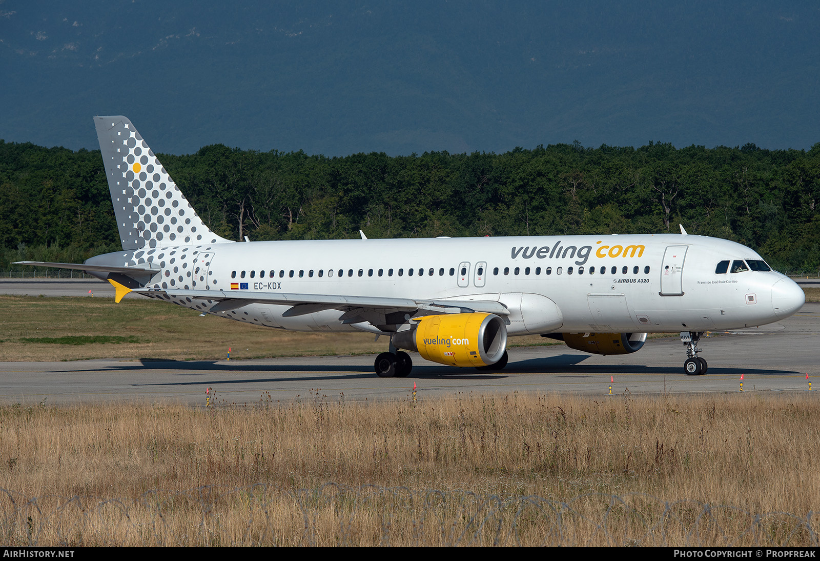 Aircraft Photo of EC-KDX | Airbus A320-216 | Vueling Airlines | AirHistory.net #619452