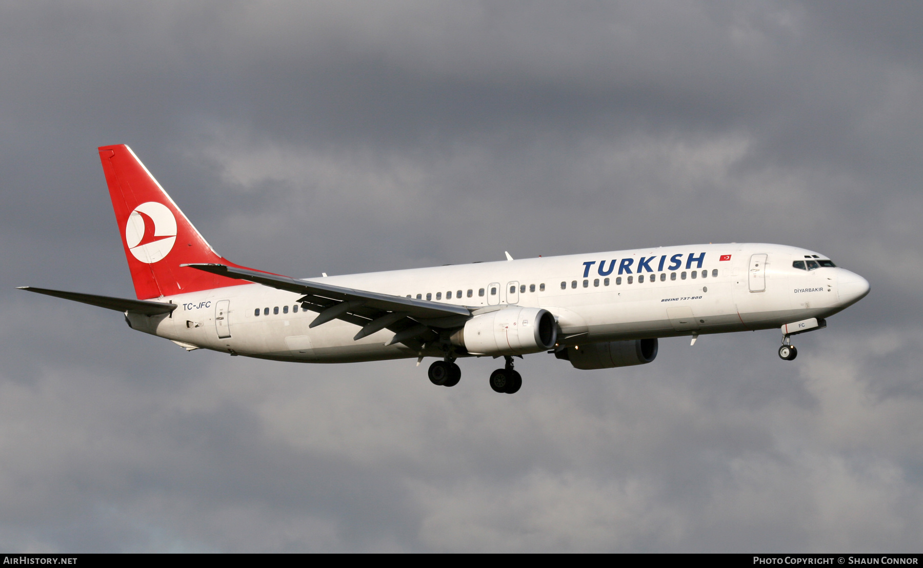 Aircraft Photo of TC-JFC | Boeing 737-8F2 | Turkish Airlines | AirHistory.net #619464