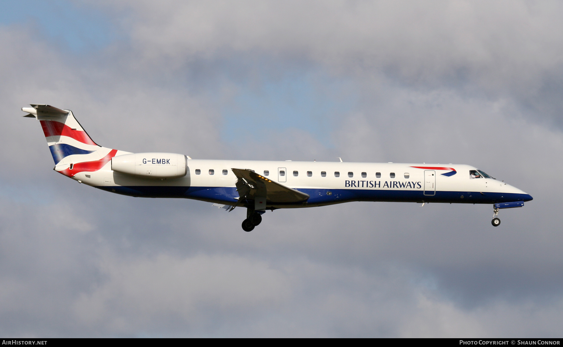 Aircraft Photo of G-EMBK | Embraer ERJ-145EU (EMB-145EU) | British Airways | AirHistory.net #619471