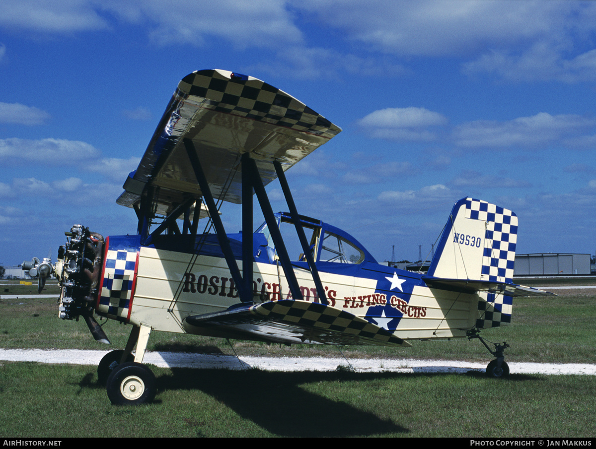 Aircraft Photo of N9530 | Grumman G-164A Ag-Cat | Rosie O'Grady's Flying Circus | AirHistory.net #619484