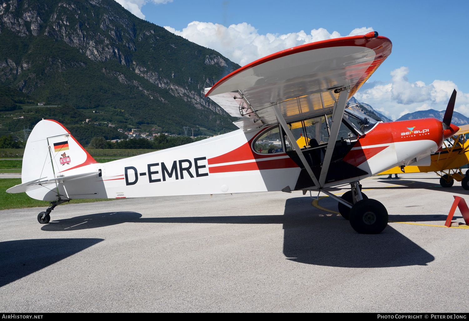 Aircraft Photo of D-EMRE | Piper PA-18-150 Super Cub | Aeralpi Flying Club | AirHistory.net #619485