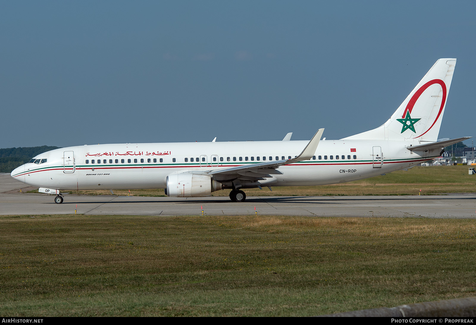 Aircraft Photo of CN-ROP | Boeing 737-8B6 | Royal Air Maroc - RAM | AirHistory.net #619494