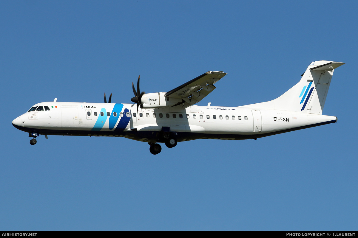 Aircraft Photo of EI-FSN | ATR ATR-72-600 (ATR-72-212A) | AirHistory.net #619498