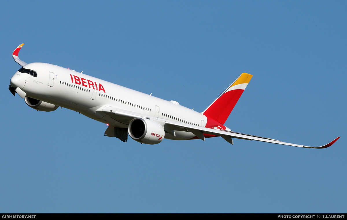 Aircraft Photo of EC-NCX | Airbus A350-941 | Iberia | AirHistory.net #619515
