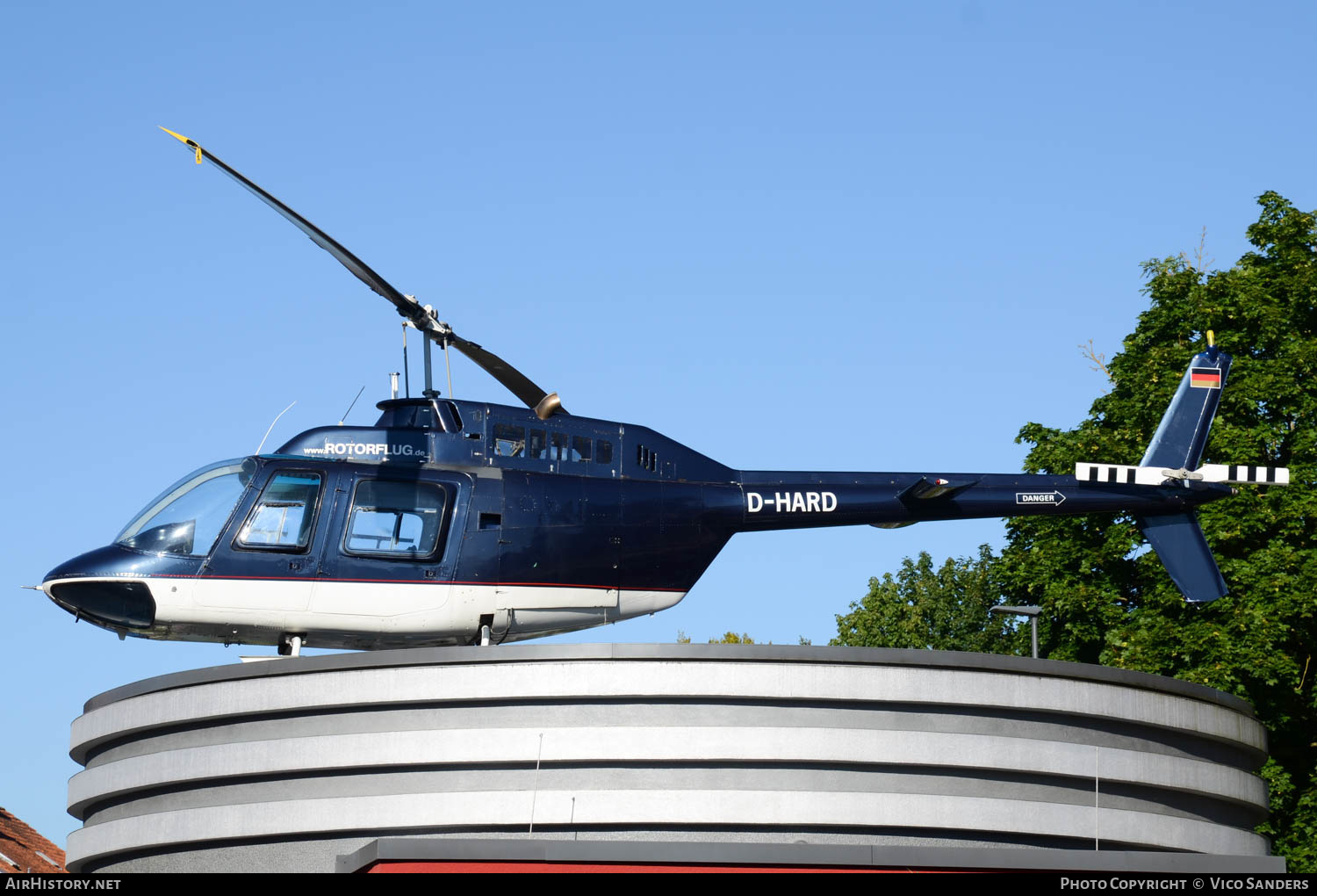 Aircraft Photo of D-HARD | Agusta AB-206B Jetranger II | Rotorflug | AirHistory.net #619528