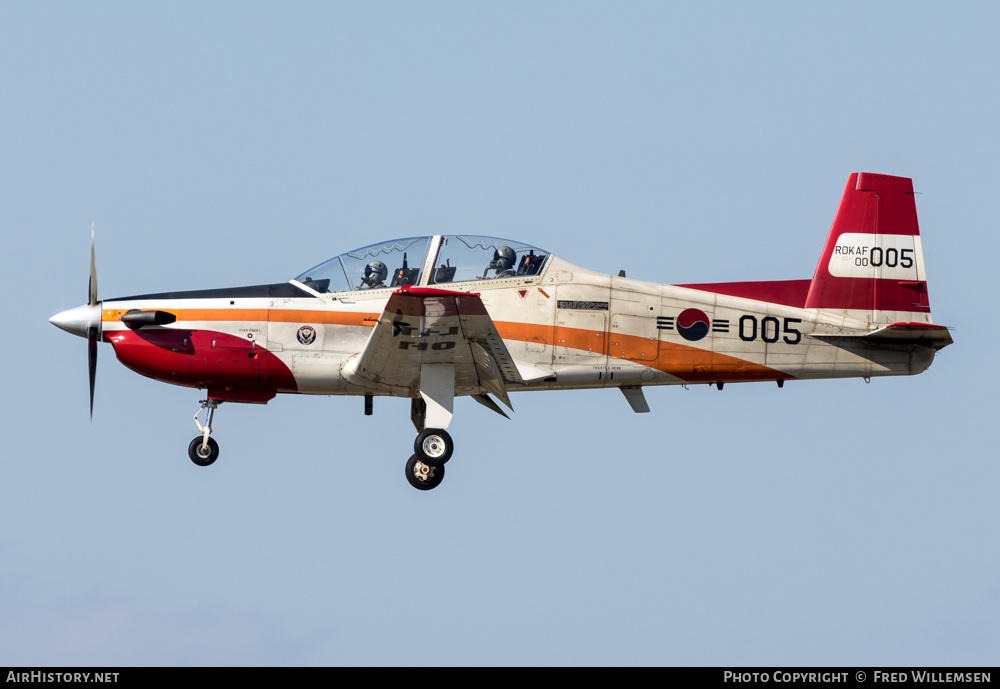 Aircraft Photo of 00-005 | Korea Aerospace KT-1 Woong-Bee | South Korea - Air Force | AirHistory.net #619535