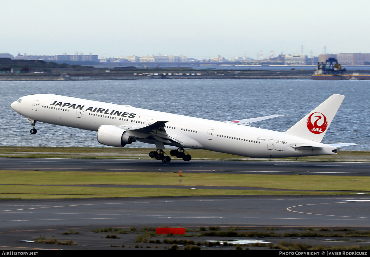 Aircraft Photo of JA739J | Boeing 777-346/ER | Japan Airlines - JAL | AirHistory.net #619541