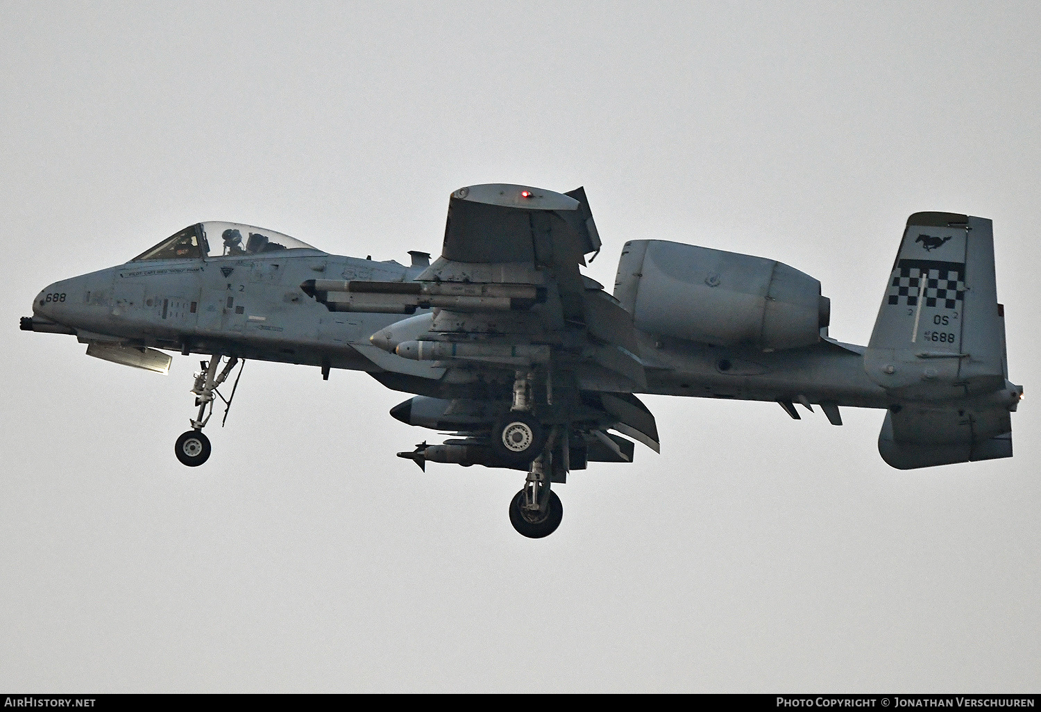 Aircraft Photo of 78-0688 / 78-688 | Fairchild A-10C Thunderbolt II | USA - Air Force | AirHistory.net #619545