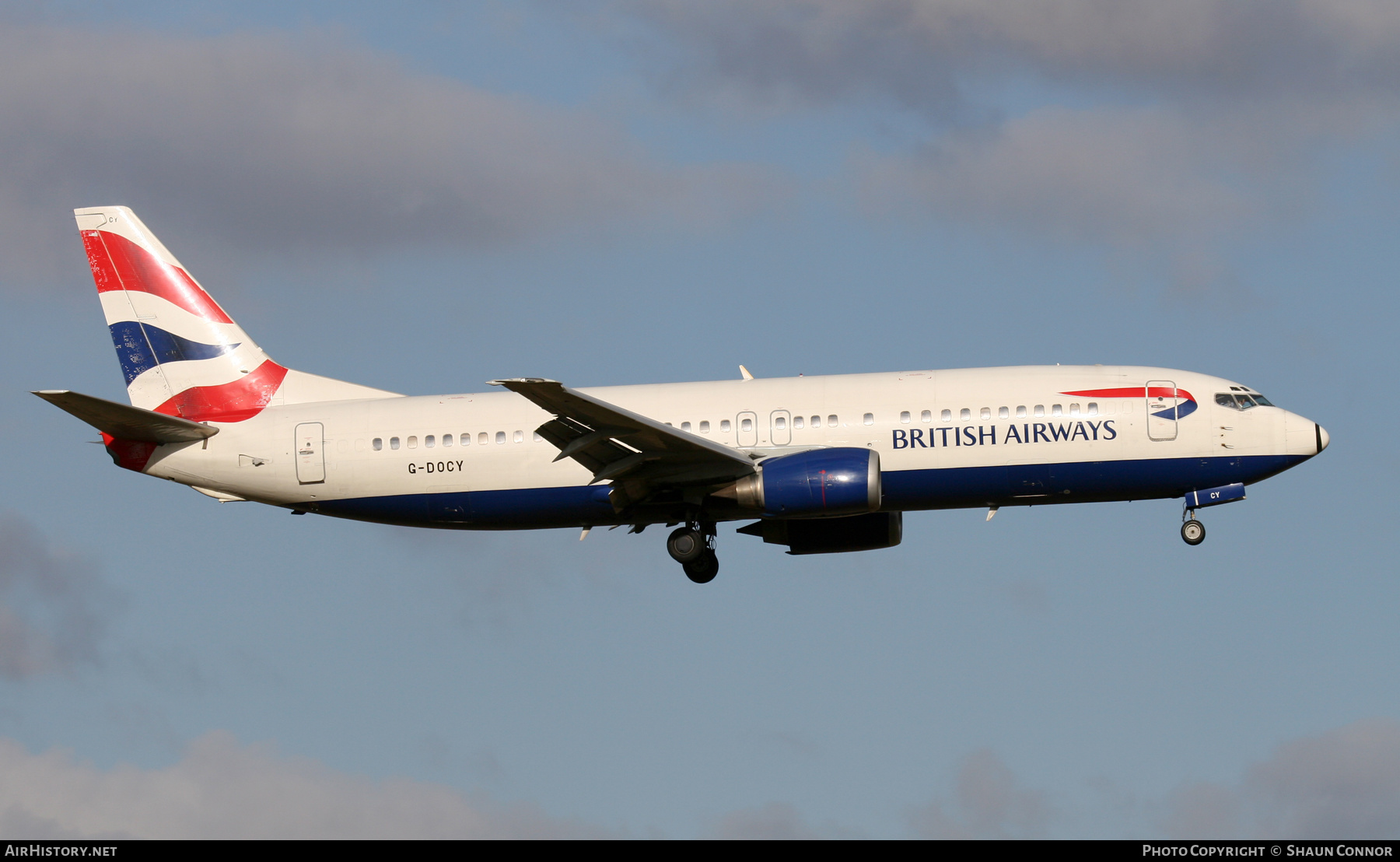 Aircraft Photo of G-DOCY | Boeing 737-436 | British Airways | AirHistory.net #619553