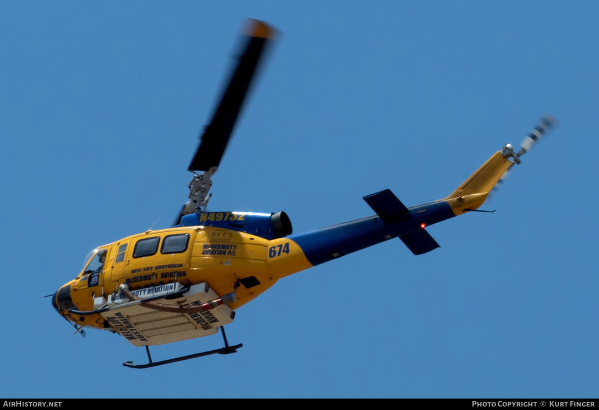 Aircraft Photo of N49732 | Bell 214B-1 Biglifter | McDermott Aviation | AirHistory.net #619555