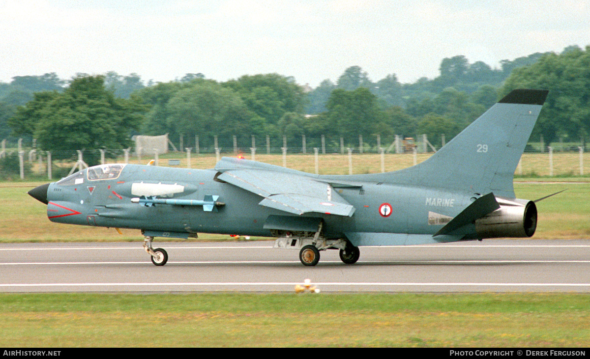 Aircraft Photo of 29 | Vought F-8E(FN) Crusader | France - Navy | AirHistory.net #619570