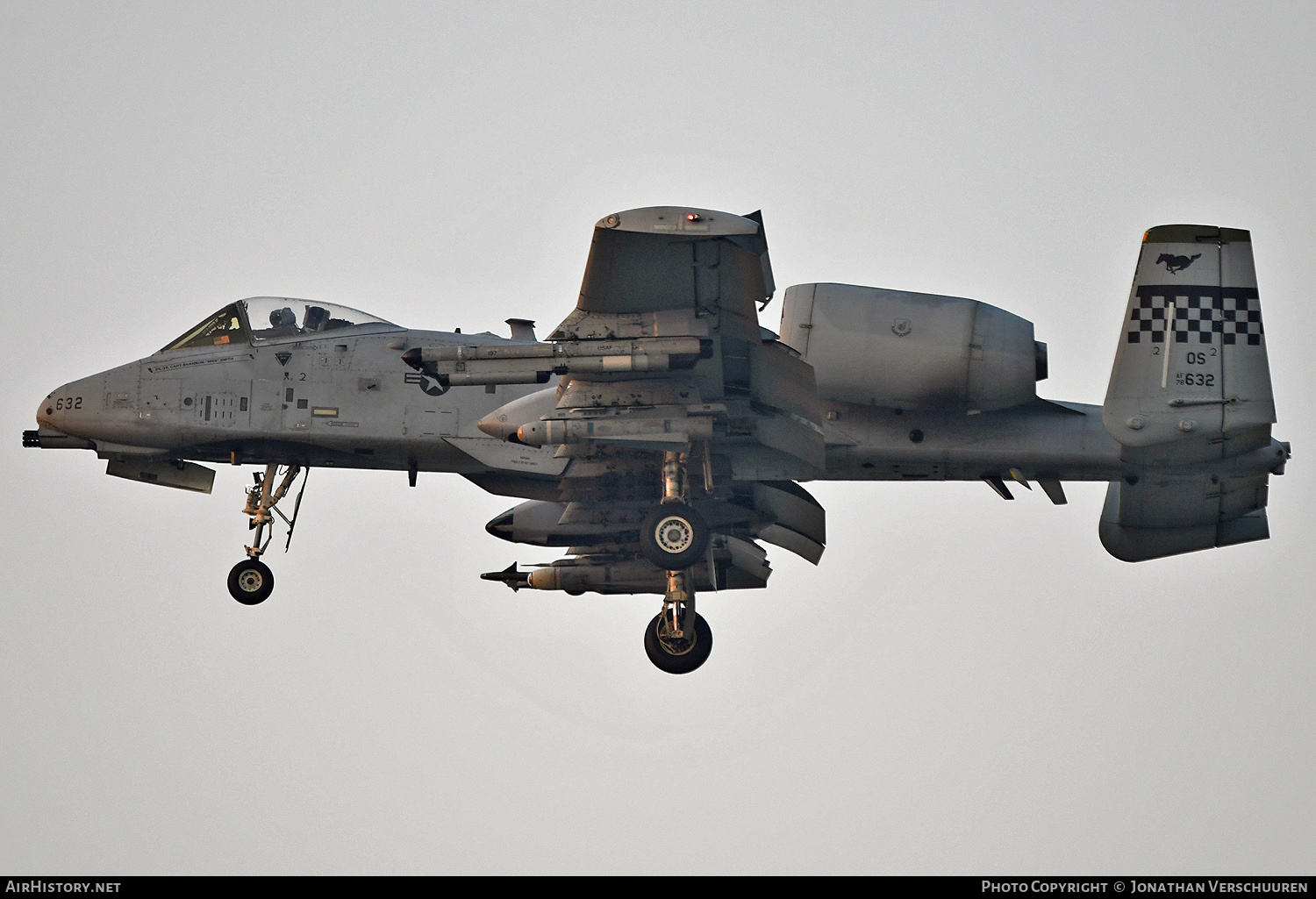 Aircraft Photo of 78-0632 / 78-632 | Fairchild A-10C Thunderbolt II | USA - Air Force | AirHistory.net #619573