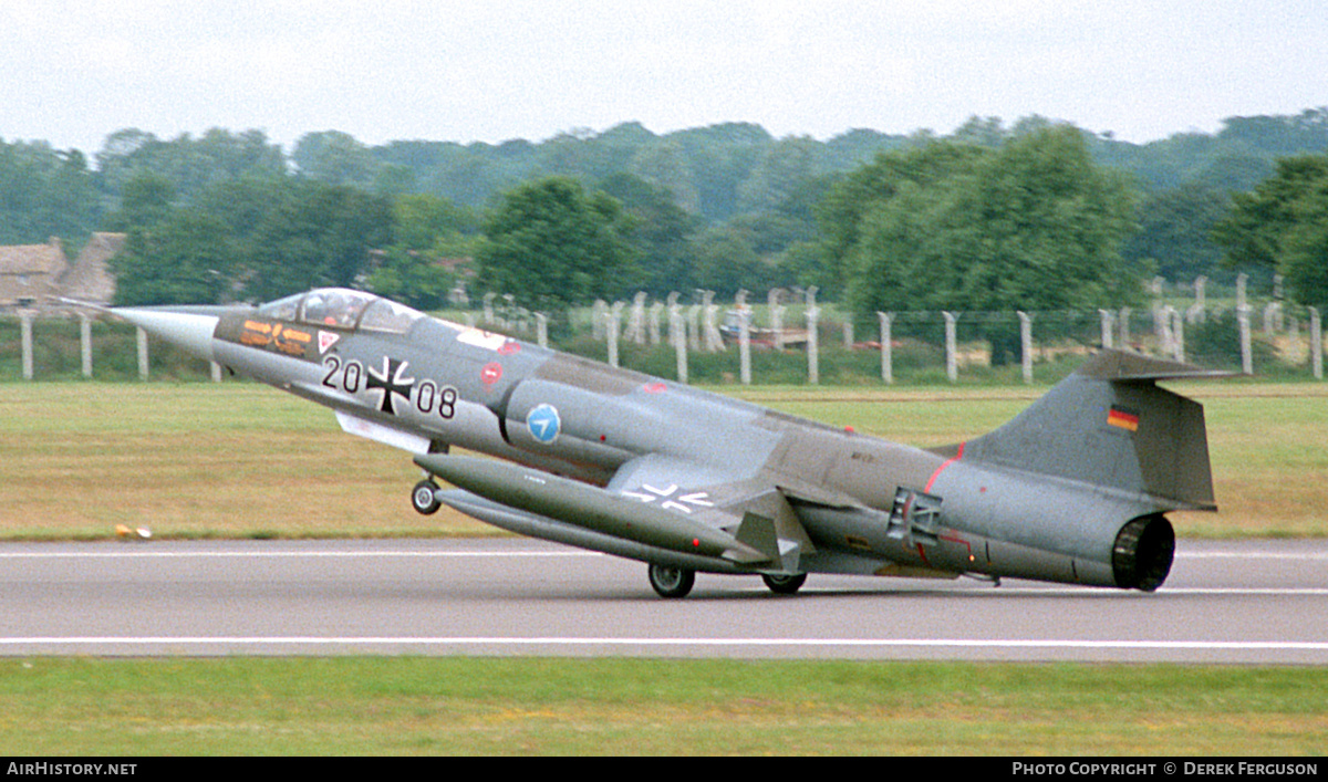 Aircraft Photo of 2008 | Lockheed F-104G Starfighter | Germany - Air Force | AirHistory.net #619574