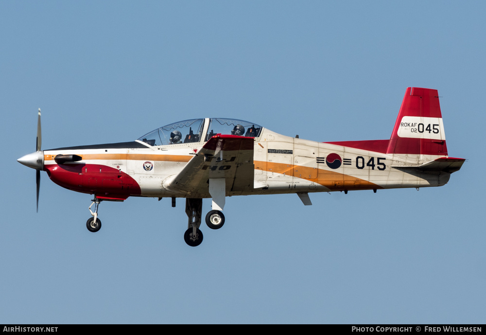 Aircraft Photo of 02-045 | Korea Aerospace KT-1 Woong-Bee | South Korea - Air Force | AirHistory.net #619583