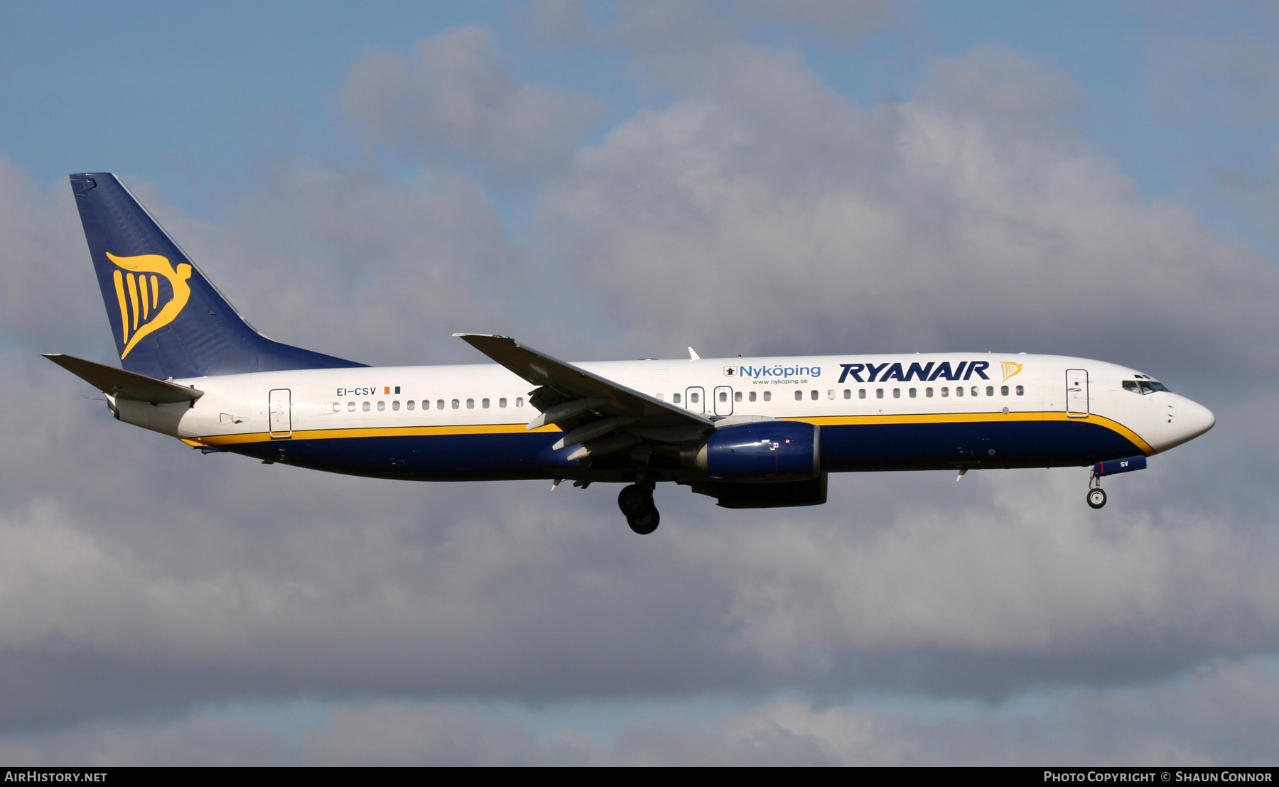 Aircraft Photo of EI-CSV | Boeing 737-8AS | Ryanair | AirHistory.net #619589
