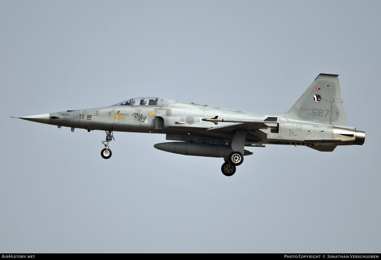 Aircraft Photo of 10-587 | Northrop KF-5E Jegongho | South Korea - Air Force | AirHistory.net #619600