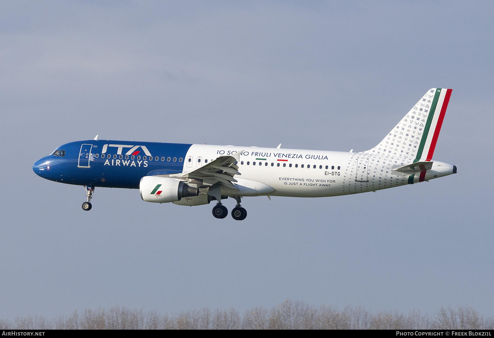 Aircraft Photo of EI-DTG | Airbus A320-216 | ITA Airways | AirHistory.net #619602