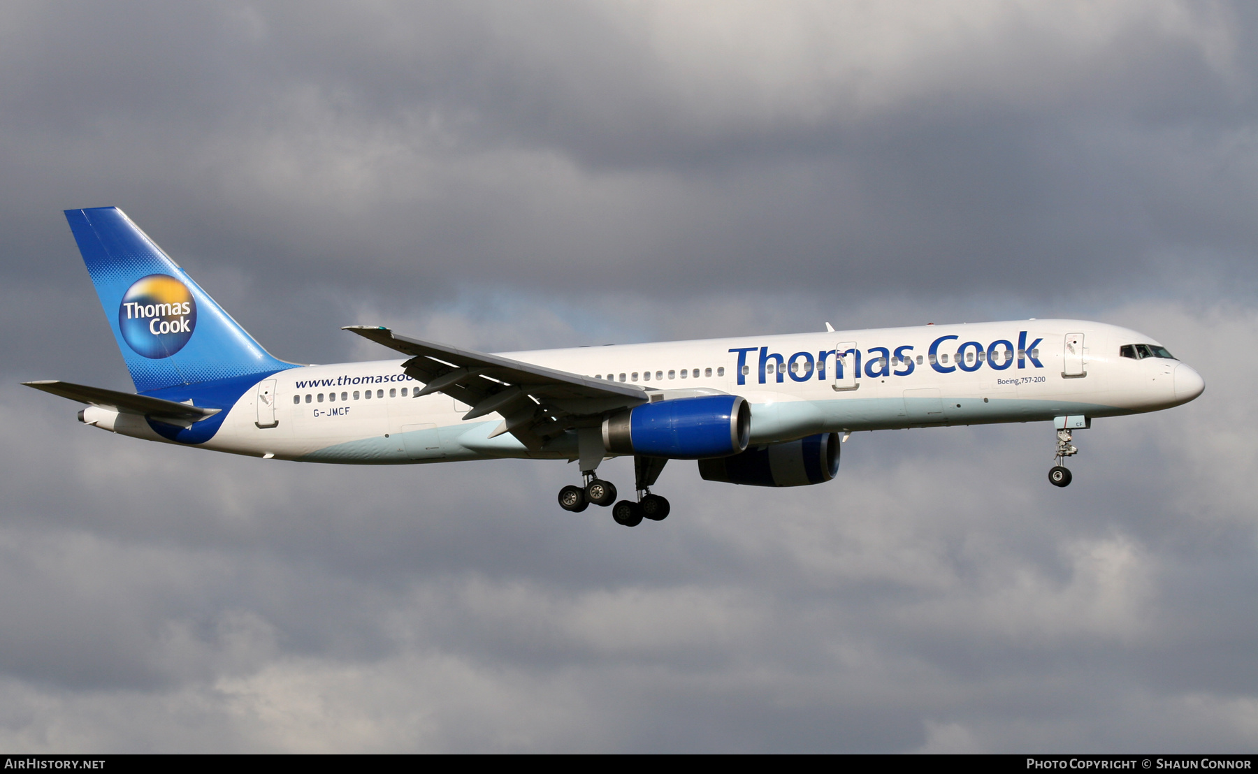 Aircraft Photo of G-JMCF | Boeing 757-28A | Thomas Cook Airlines | AirHistory.net #619607