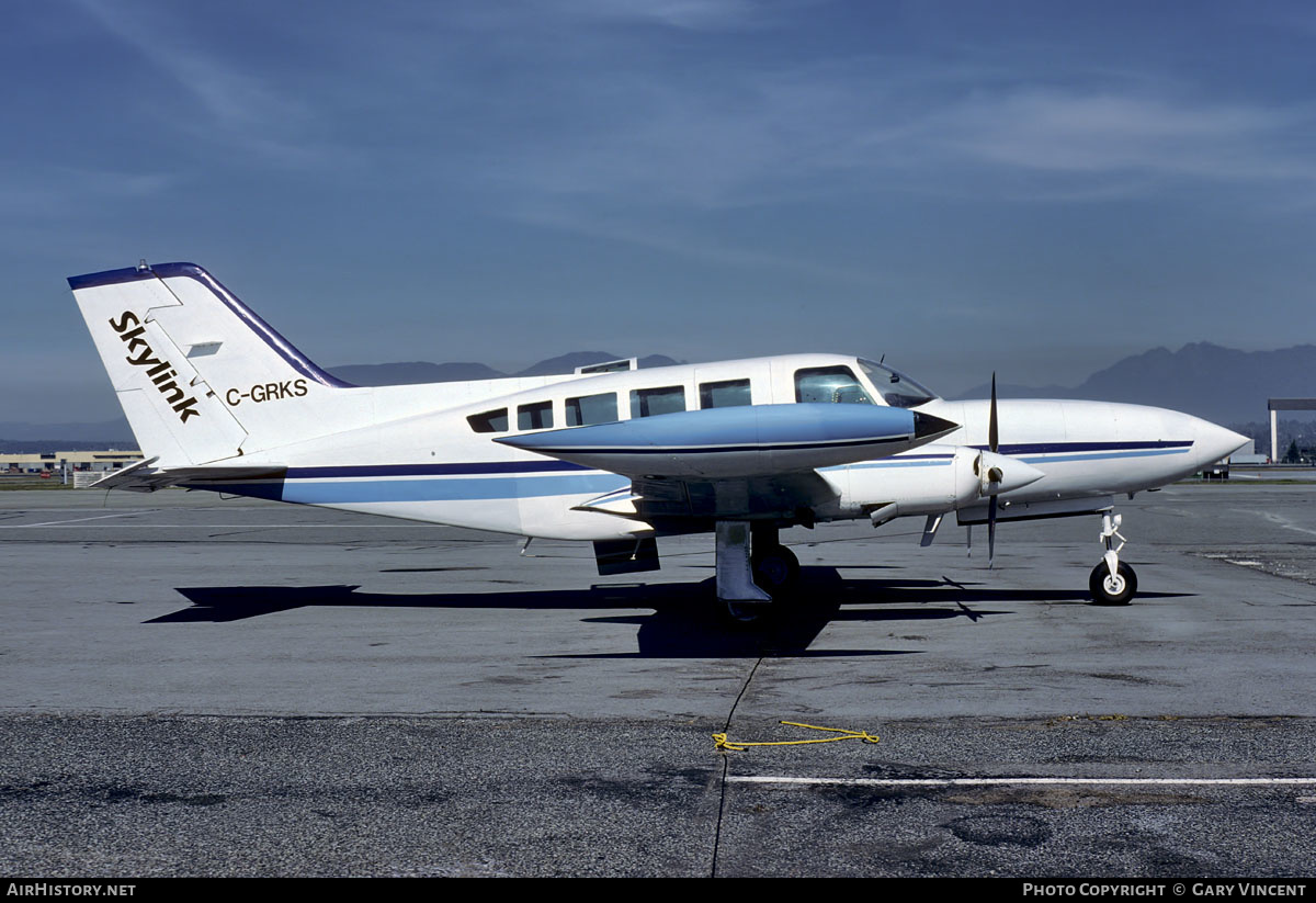 Aircraft Photo of C-GRKS | Cessna 402B Businessliner | Skylink Airlines | AirHistory.net #619608
