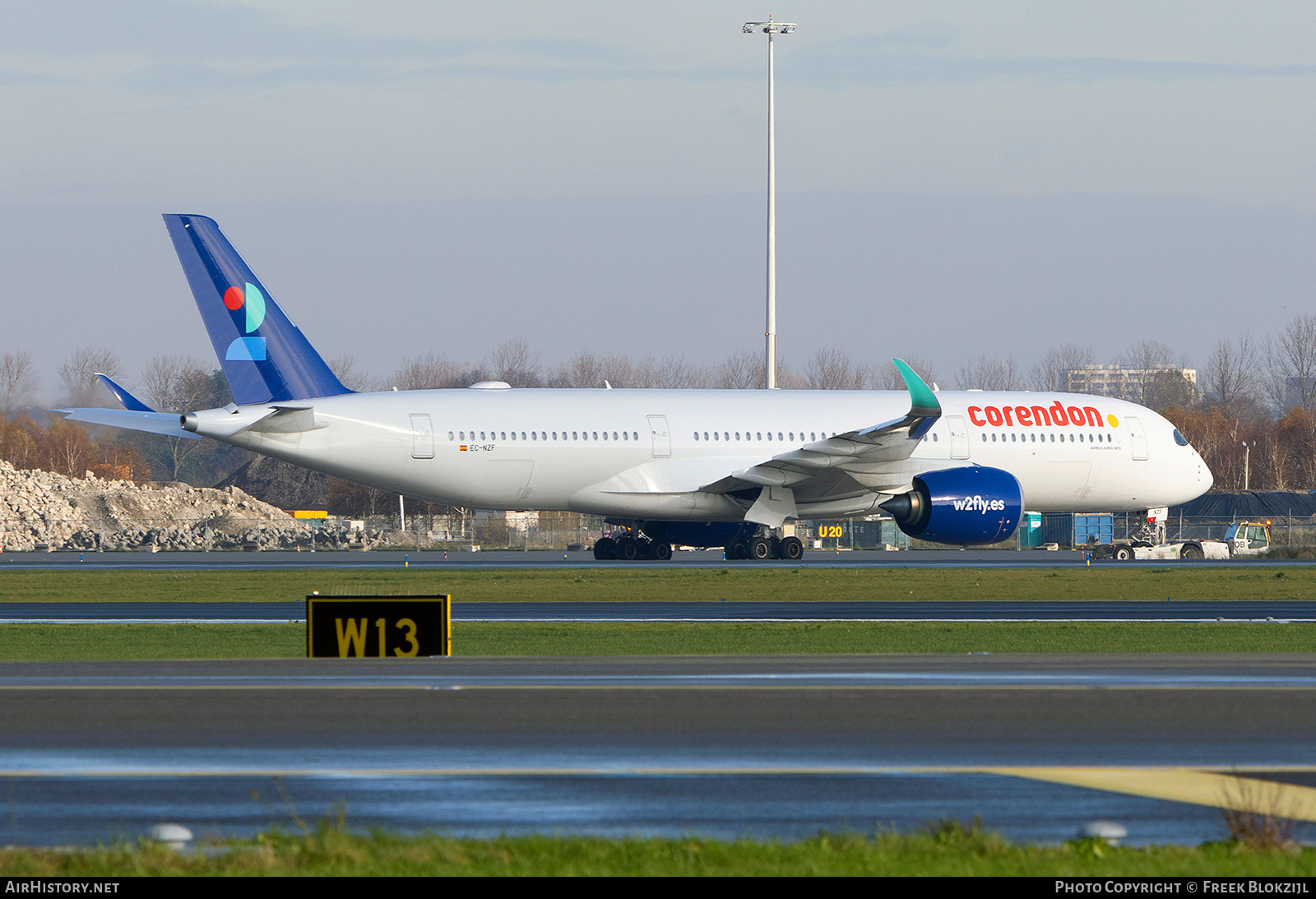 Aircraft Photo of EC-NZF | Airbus A350-941 | Corendon Dutch Airlines | AirHistory.net #619609