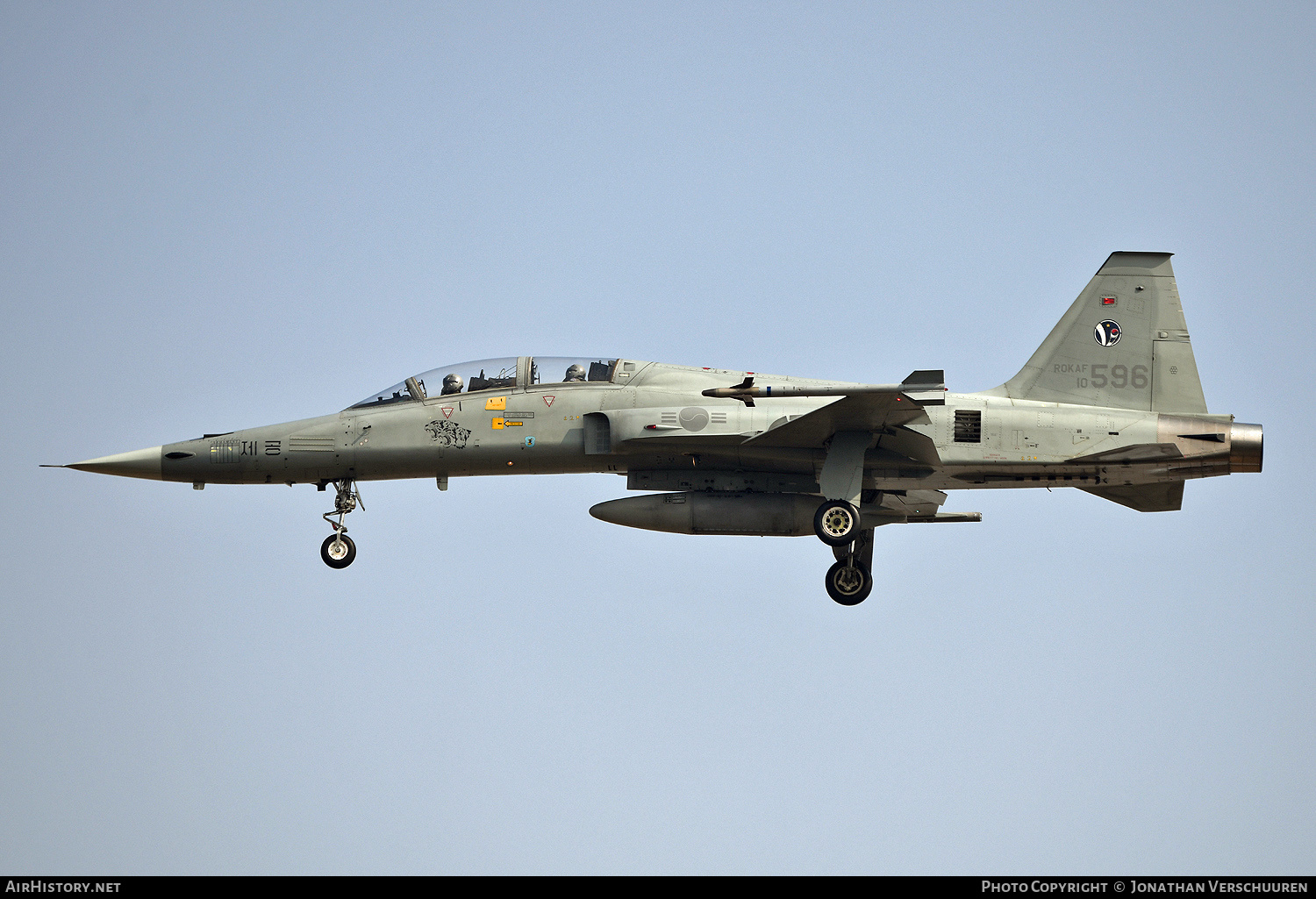 Aircraft Photo of 10-596 | Northrop KF-5F Jegongho | South Korea - Air Force | AirHistory.net #619610