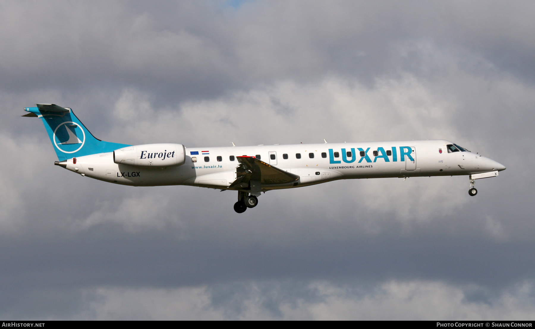 Aircraft Photo of LX-LGX | Embraer ERJ-145LU (EMB-145LU) | Luxair | AirHistory.net #619616