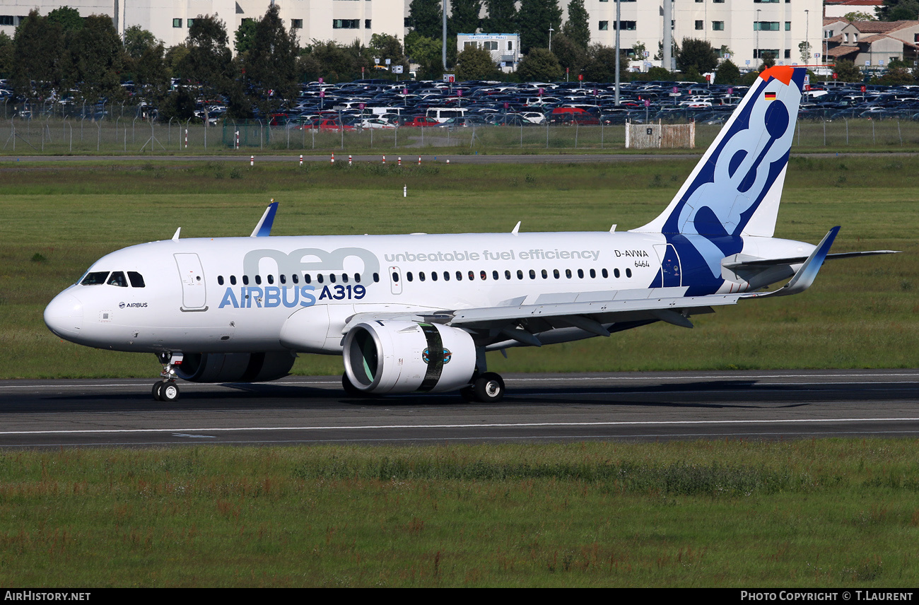 Aircraft Photo of D-AVWA | Airbus A319-171N | Airbus | AirHistory.net #619625