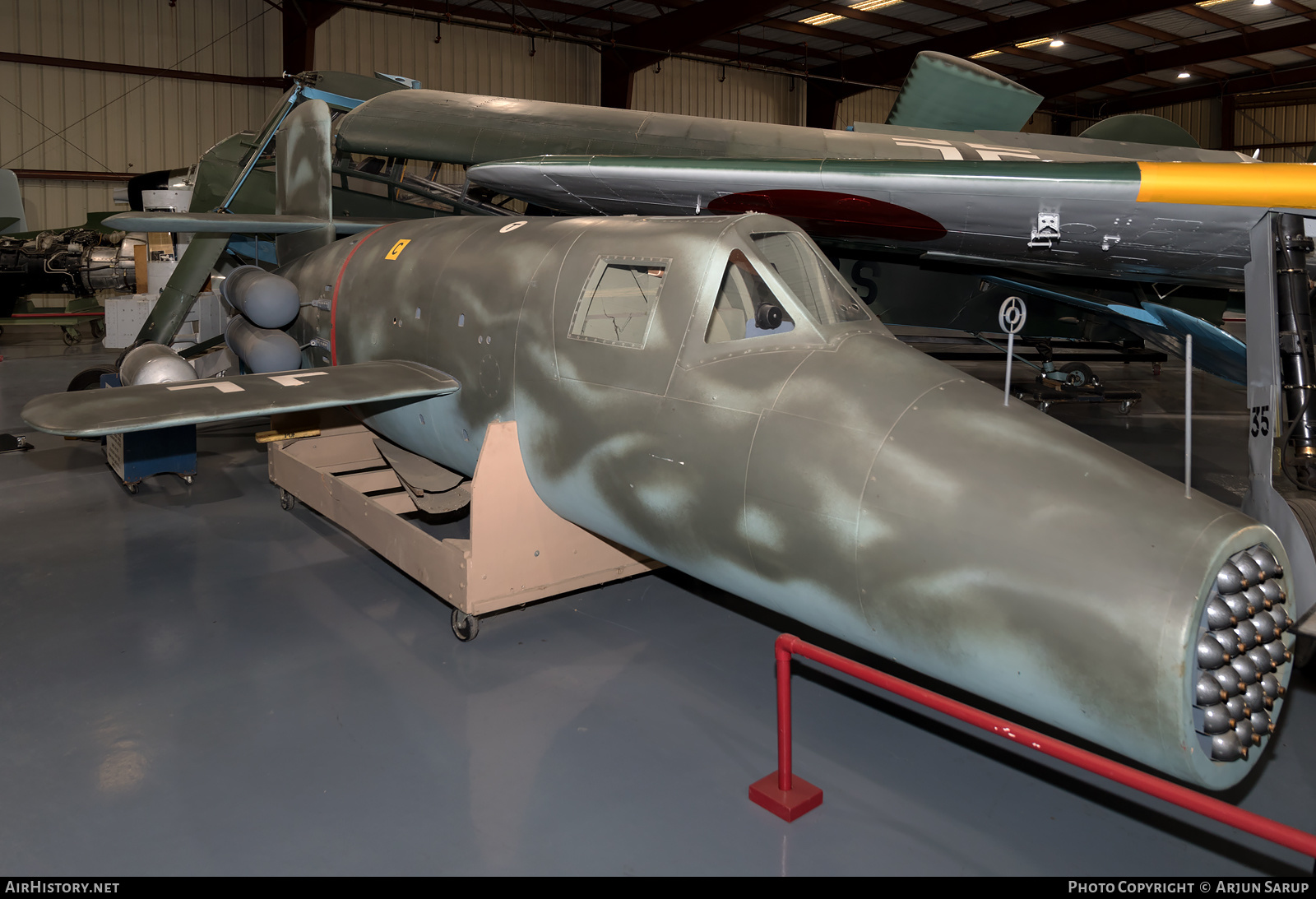 Aircraft Photo of No Reg | Bachem Ba 349A-1 Natter (replica) | Germany - Air Force | AirHistory.net #619633