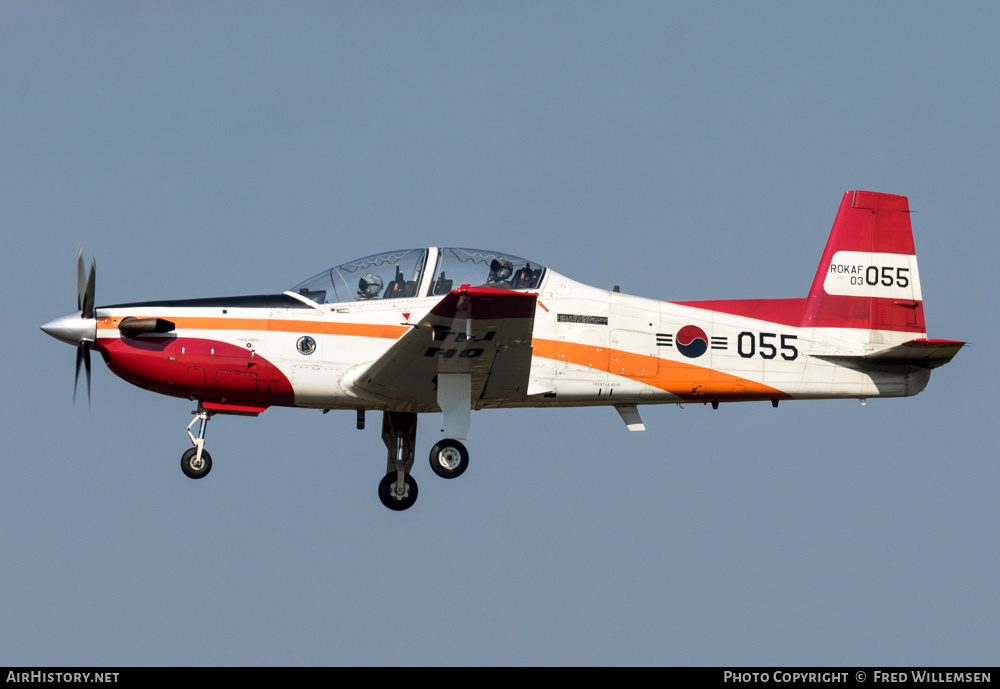 Aircraft Photo of 03-055 | Korea Aerospace KT-1 Woong-Bee | South Korea - Air Force | AirHistory.net #619635