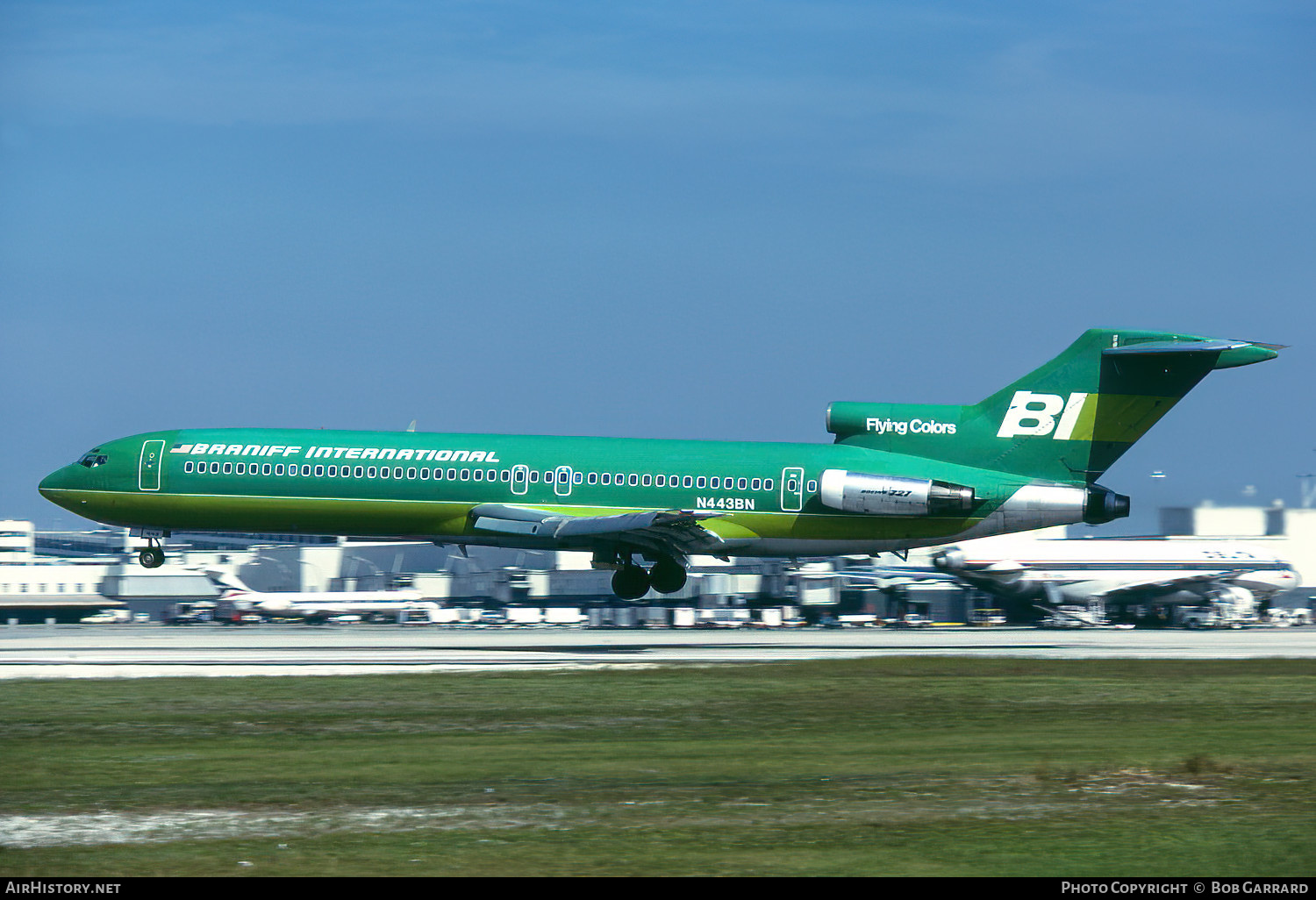 Aircraft Photo of N443BN | Boeing 727-227/Adv | Braniff International Airways | AirHistory.net #619646