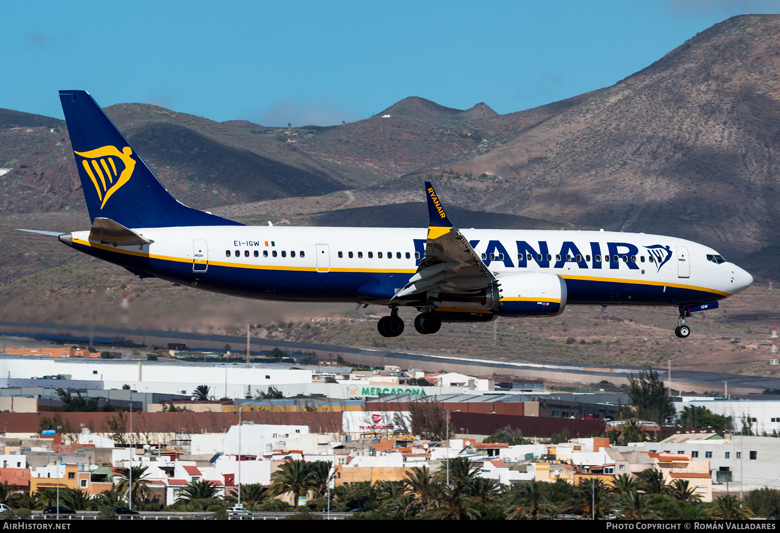 Aircraft Photo of EI-IGW | Boeing 737-8200 Max 200 | AirHistory.net #619649