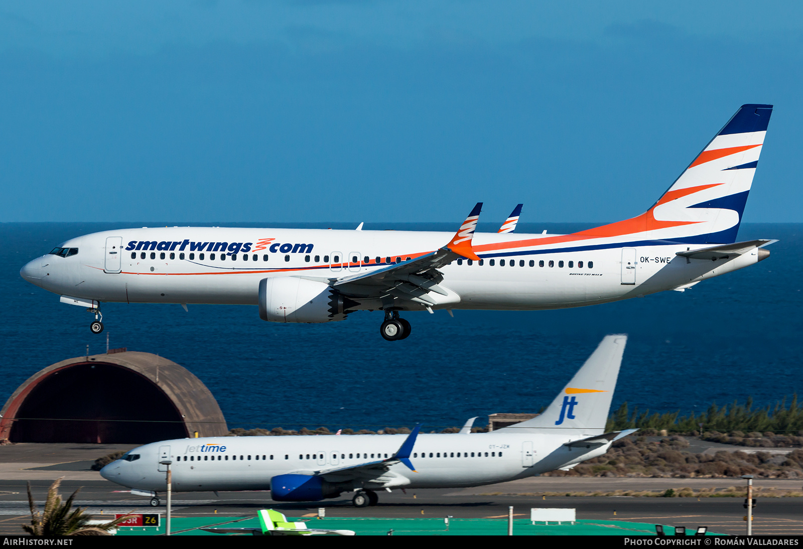 Aircraft Photo of OK-SWE | Boeing 737-8 Max 8 | Smartwings | AirHistory.net #619661