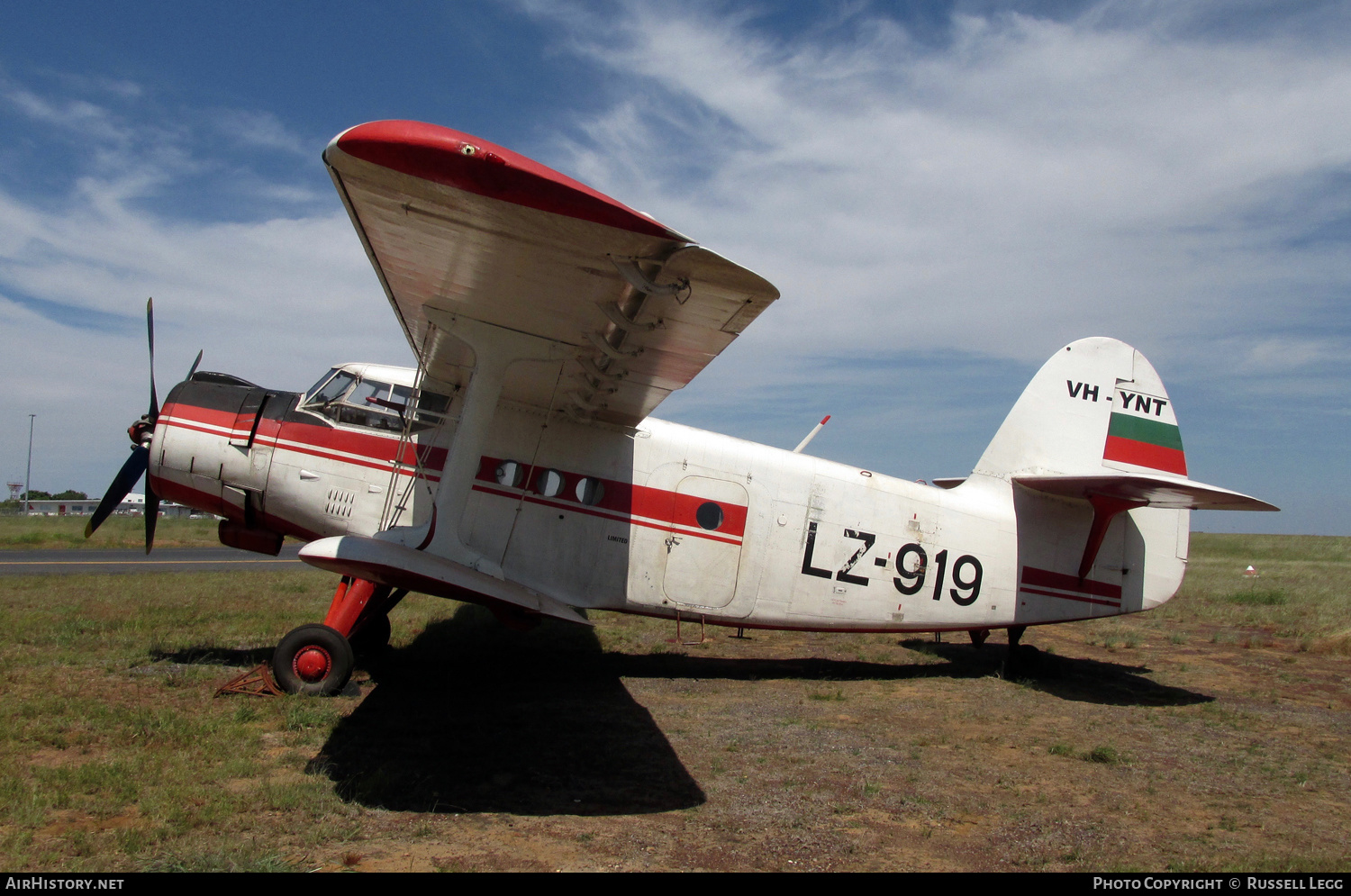 Aircraft Photo of VH-YNT / LZ-919 | Antonov An-2 | AirHistory.net #619668