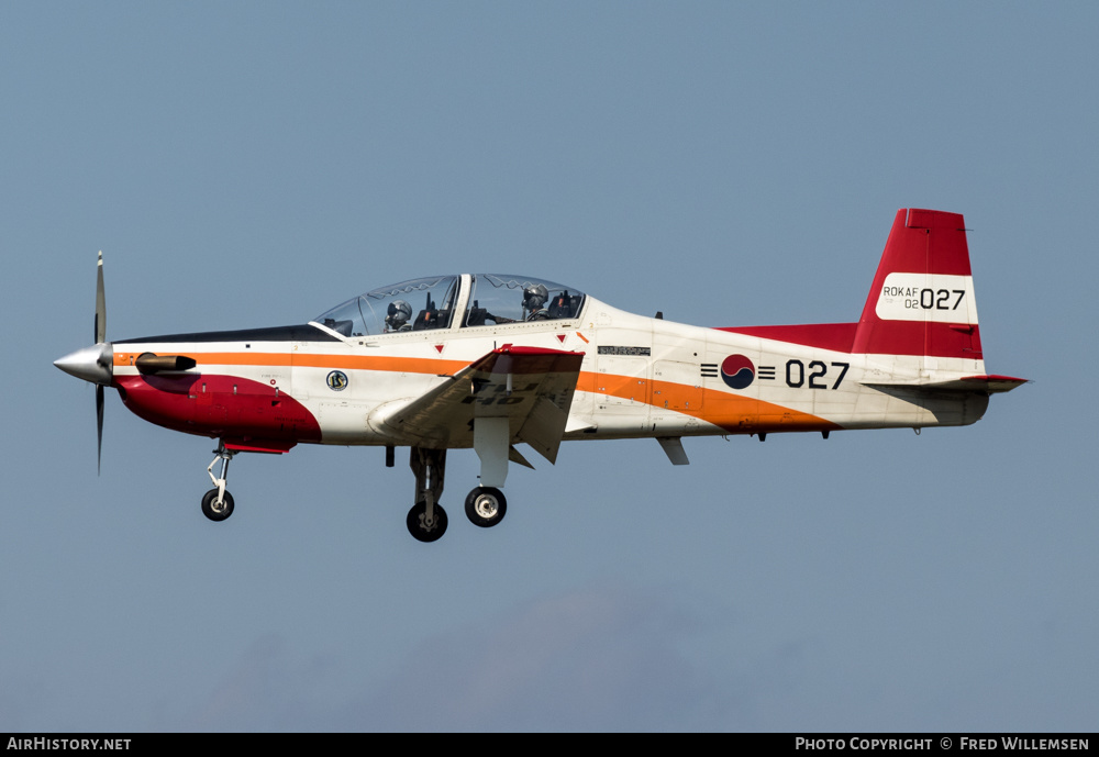 Aircraft Photo of 02-027 | Korea Aerospace KT-1 Woong-Bee | South Korea - Air Force | AirHistory.net #619676