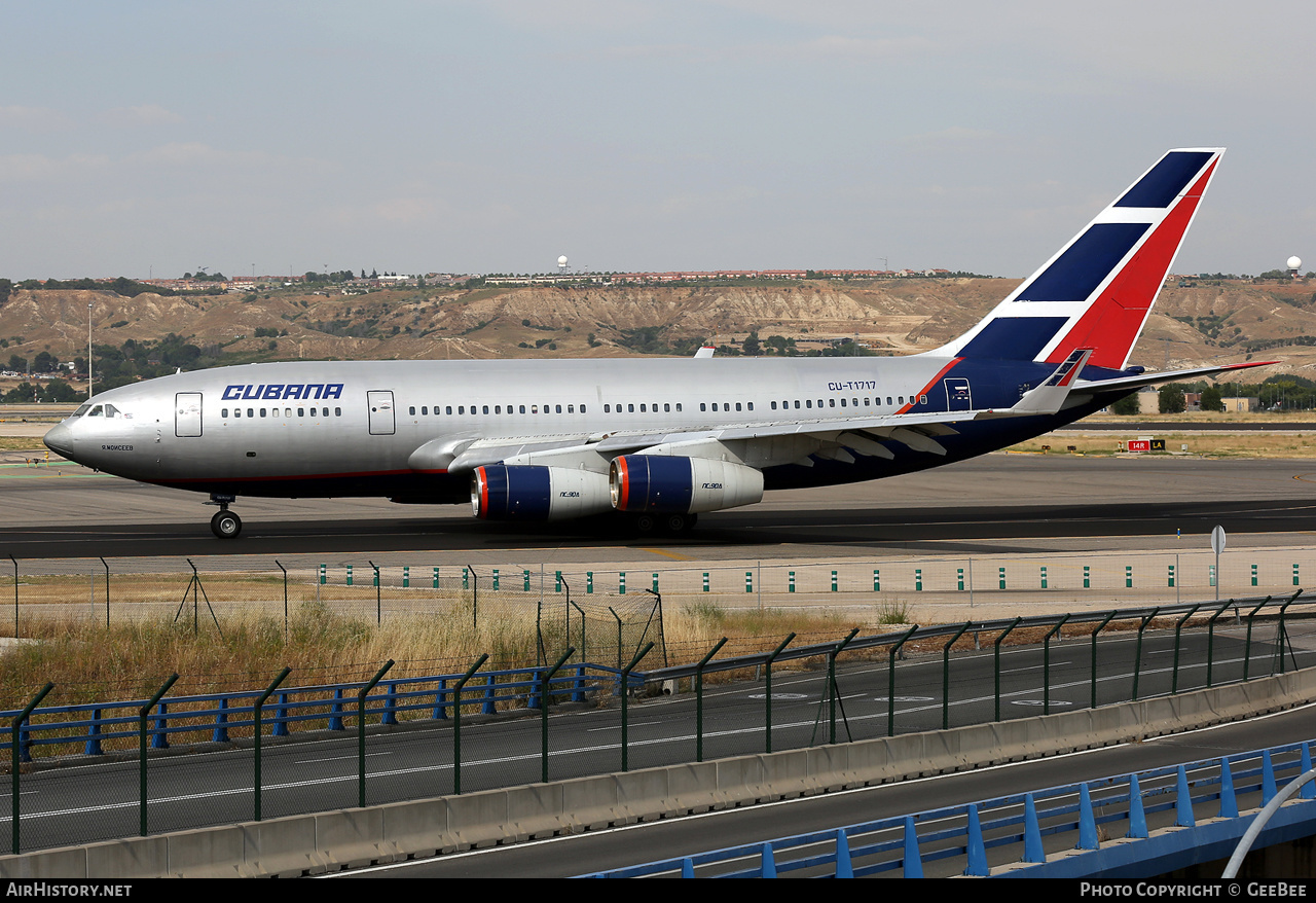 Aircraft Photo of CU-T1717 | Ilyushin Il-96-300 | Cubana | AirHistory.net #619690