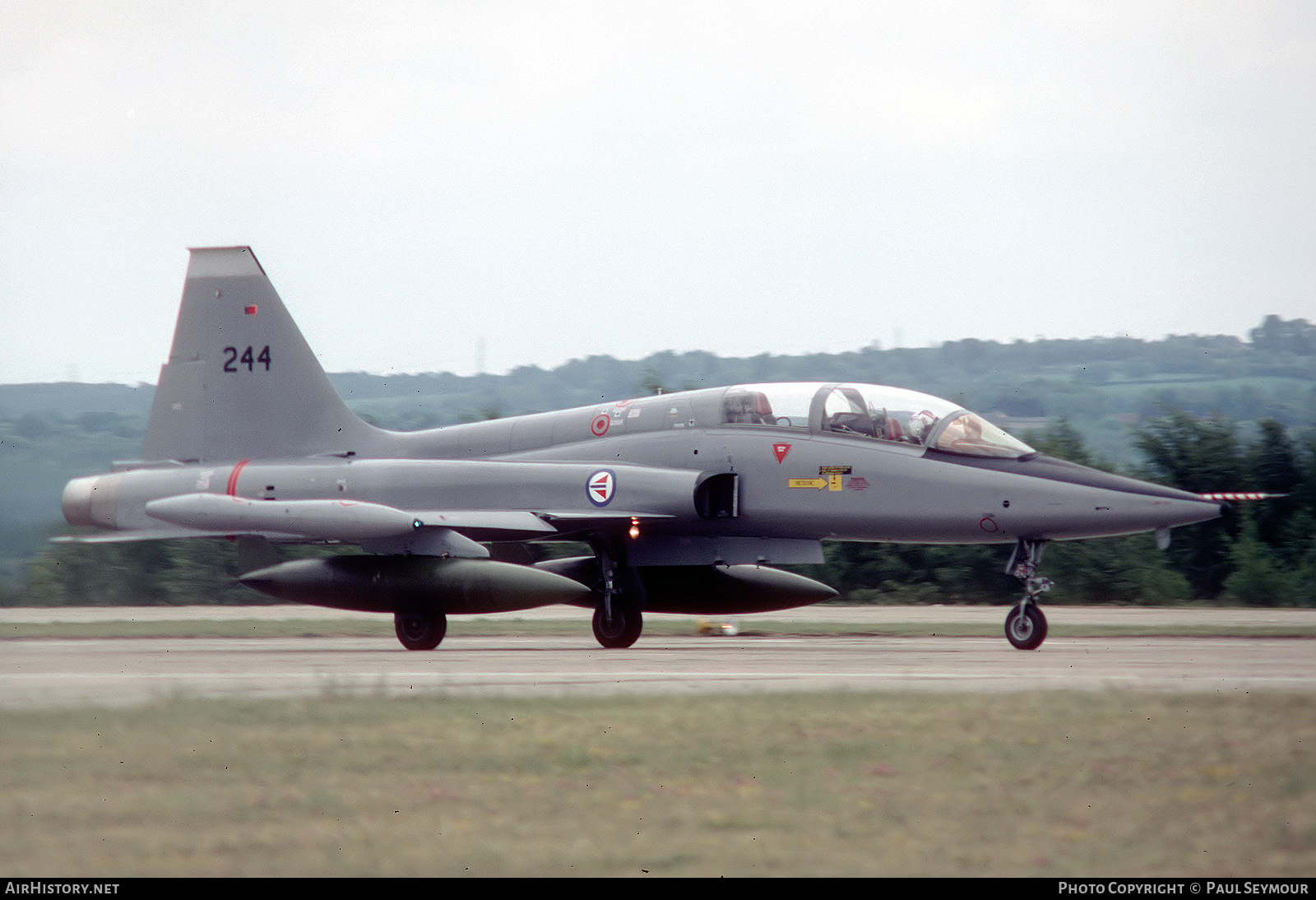 Aircraft Photo of 244 | Northrop F-5B Freedom Fighter | Norway - Air Force | AirHistory.net #619691