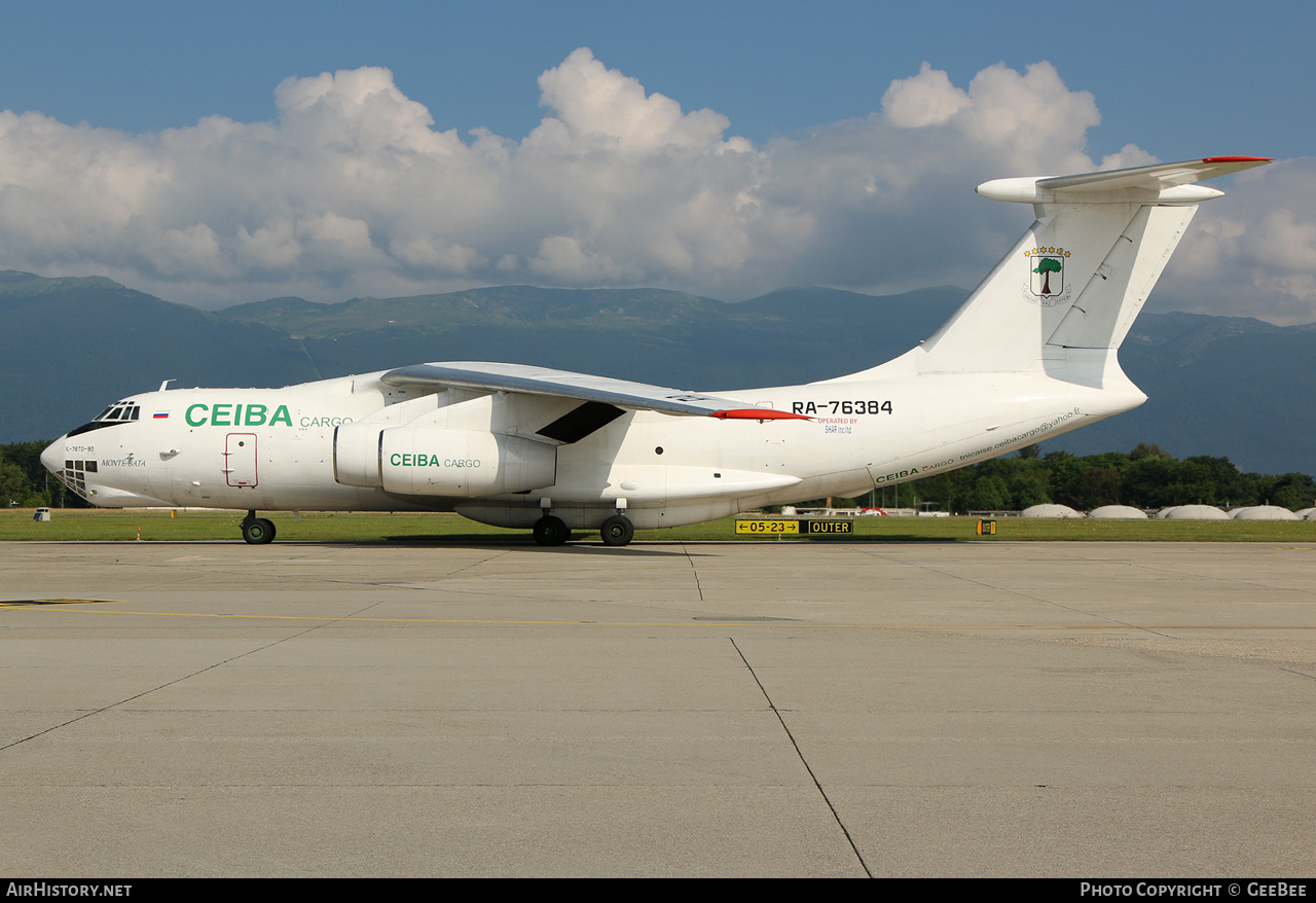 Aircraft Photo of RA-76384 | Ilyushin Il-76TD-90VD | Ceiba Intercontinental Cargo | AirHistory.net #619692